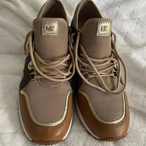 Michael Kors sneakers with elevated heel